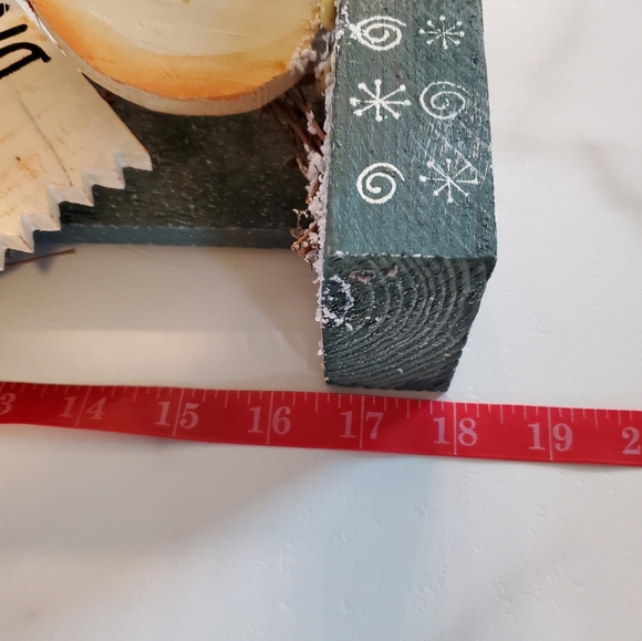 Snowman & Birdhouse SNOWDAY winter Christmas decor - Picture 4 of 12